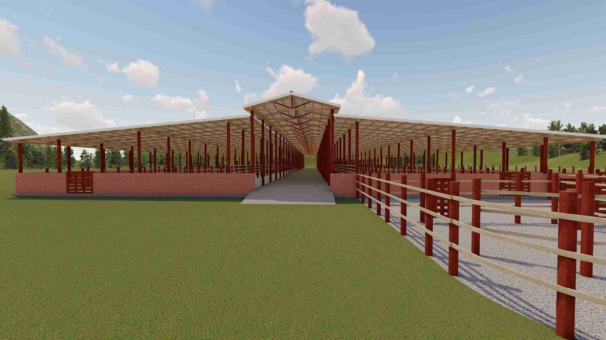 100 Dairy Cows Structure Design Plan – Kimd Group of Companies Shop